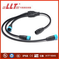 LLT Y Cable Splitter 4way Cable Distributor 20A 600V Ac Dc Solar Inverter Connector