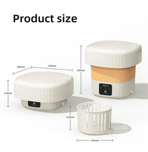 Accueil Logo personnalisé Mini laveuses et sécheuses portables vente machines à laver pliantes automatiques <span class=keywords><strong>prix</strong></span> - Product Image 5