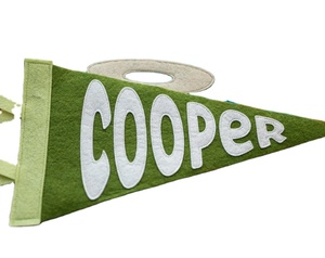 Cheap Eco-Friendly Waterproof Felt Bunting Wall Decoration Party Promotional Events Colorful Customized Logo Custom Size Flag - Product Image 6
