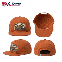 Topi 5 Panel Bordir Desain Grosir Kualitas Bagus Polos Tanpa Struktur Model Vintage Snapback Dengan Logo Kustom