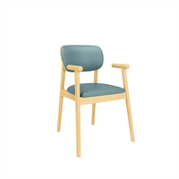 Banc de salle à manger commercial minimaliste personnalisé en cuir et bois, style bistrot, avec dossier inclinable et assise murale