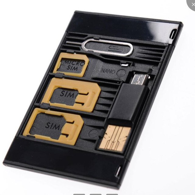 3-Slot SIM Card Holder with OTG Support for Android Phones-External Installation