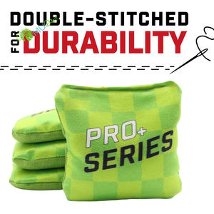 YumuQ 6 ''8 Pack Duckcloth Règlement Tous Les Temps <span class=keywords><strong>Cornhole</strong></span> Bean Sacs, <span class=keywords><strong>Cornhole</strong></span> Jeter De Sacs De Sable avec Granules de Plastique pour L'extérieur - Product Image 4