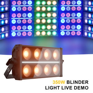 SHEHDS 350W RGBW Blinder Light DMX512 RDM 2700K-10000K Projecteur LED de Scène pour Festivals de Musique, Concerts, Tournées et Location d'Événements - Product Image 1