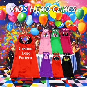 Capa <span class=keywords><strong>de</strong></span> satén <span class=keywords><strong>de</strong></span> doble cara, vestidos, faldas para niños, capas <span class=keywords><strong>de</strong></span> superhéroes, máscaras para niños, <span class=keywords><strong>niñas</strong></span>, fiesta <span class=keywords><strong>de</strong></span> Cosplay <span class=keywords><strong>de</strong></span> Halloween, grupo <span class=keywords><strong>de</strong></span> edad para niños - Product Image 2