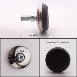 Patas Ajustables para Muebles de Acero Inoxidable M8X13X40, Resistentes - Product Image 2