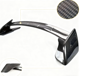 High Quality Carbon Fiber Trunk Spoiler Lip Rowen Style Tail <b>Wing</b> Bumper for BRZ GT86 New Condition - Product Image 3