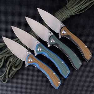 มีดพับได้สำหรับตั้งแคมป์ดีไซน์ใหม่ใบมีดเหล็กกล้าสำหรับ ZDF905มีดที่จับ G10กลางแจ้ง - Product Image 2