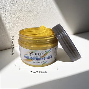 Private Label 9-colore temporaneo tinture per capelli organico a base di erbe forte tenuta lavabile <span class=keywords><strong>Styling</strong></span> lozione cera per uomini e donne effetto texturizzante - Product Image 4