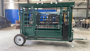 पोर्टेबल जस्ती भारी ड्यूटी पोर्टेबल मवेशी कुचलने पैमाने - Product Image 2