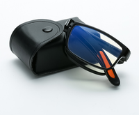 Nouvelle lumière Portable pliable classique personnes âgées progressive Anti lumière bleue lunettes de lecture pliantes