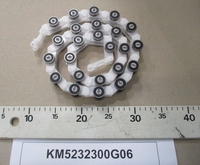 Pieza de Repuesto para Escaleras Mecánicas KONE KM5232300G09/G06/G03, Guía de Cadena (Acero Galvanizado, Radio R20) para Hoteles, Centros Comerciales, Diseño Moderno