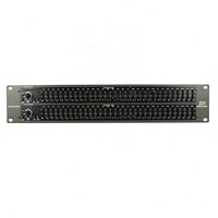 Égaliseur graphique audio professionnel 231 double 31 bandes, égaliseur 1/3 d'octave à Q constant, montage en rack métallique, système de sonorisation DJ PA pour scène