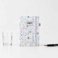 2027 Penjualan Terlaris Sampul Premium A5 Planner Produsen Percetakan Planner Kustom untuk Perjanjian Kerja dan Perencanaan Harian
