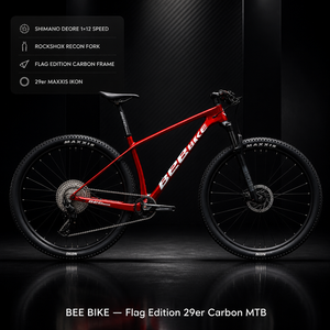 Bicicleta de Montaña Rígida de <span class=keywords><strong>29</strong></span> Pulgadas Lista para Enviar, 12 Velocidades, Freno de Disco Hidráulico, Horquilla con Suspensión de Aire, Bicicleta MTB para Adultos - Product Image 1