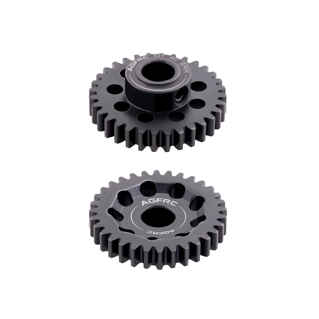 AGFRC High Quality 8MM MOD1 18T - 46T Pinion Gear Hardened Steel CNC RC Parts Speed Run Drag Racing Car