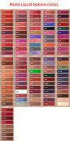 Huile à lèvres en gros prix usine, brillant à lèvres personnalisé longue tenue, haute pigmentation, rouge à lèvres liquide mat