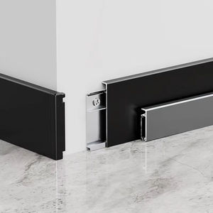 Plinthe moderne en acier inoxydable résistant à la corrosion pour protection des murs et sols intérieurs, <span class=keywords><strong>cuisine</strong></span> et salle de bain - Product Image 1
