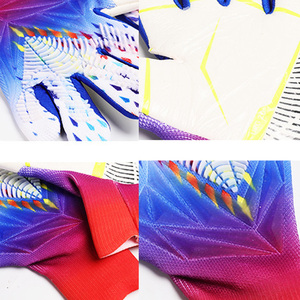 Wholesale Design Logo Strong Control and <strong>Grip</strong> Soccer Goalkeeper <strong>Gloves</strong> with Anti-Slip Latex Palm Finger Protection Goalie <strong>Gloves</strong> - Product Image 3