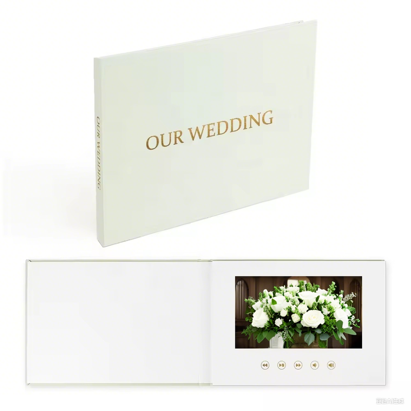 LCD Video Brochure Catalog video book