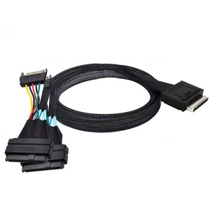 MCIO 8I 74P auf 2 SFF 8639 mit SATA 15-Pin-Anschlusskabel für Computer, 0,5 m - Product Image 6