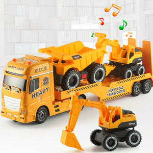 Grand camion jeu de Simulation ensemble camion de <span class=keywords><strong>ferme</strong></span> incendie Construction voiture de police véhicule ABS jouets en plastique - Product Image 4