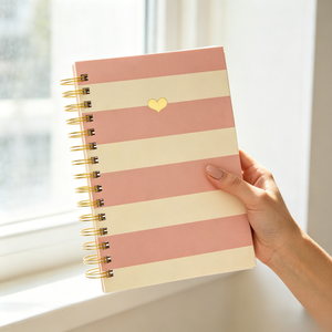 Quaderno a Spirale con Righe Rosa Personalizzato all'Ingrosso per Scuola e Ufficio - Product Image 6