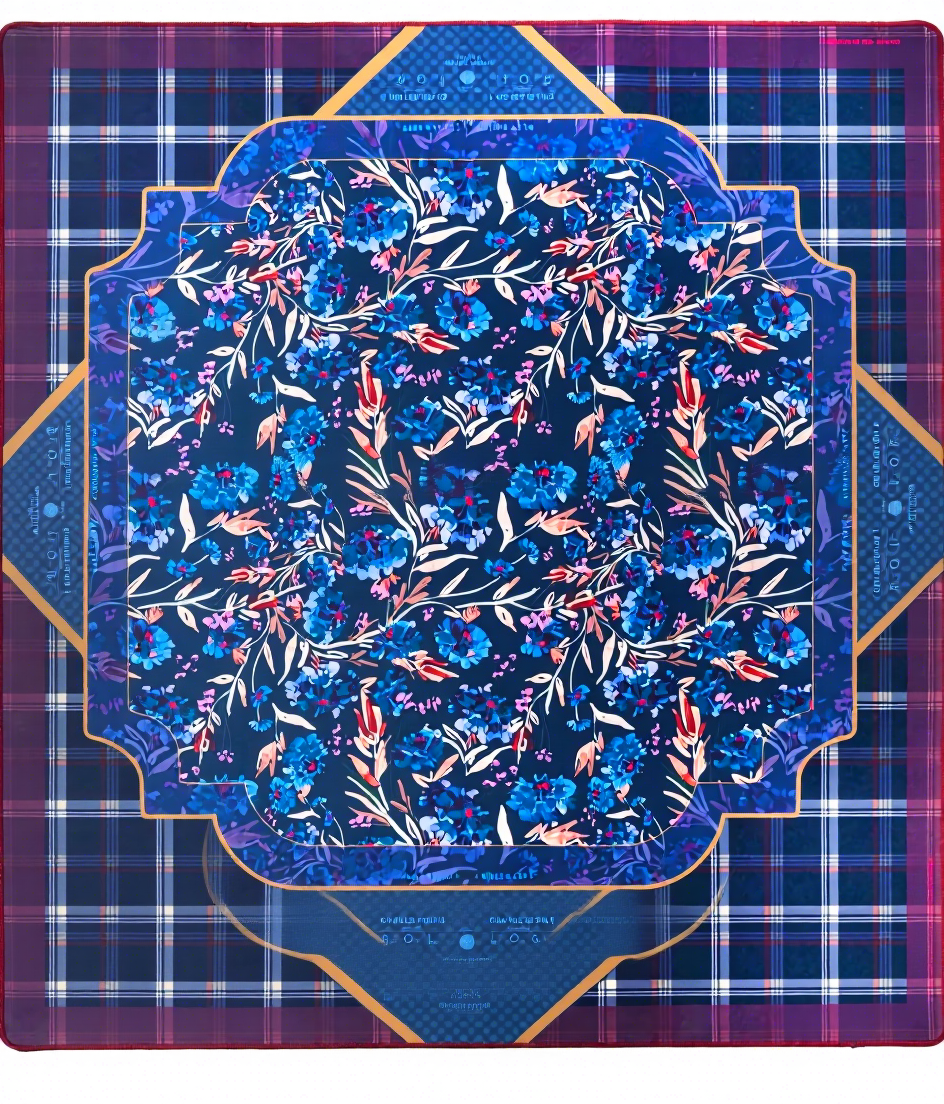 colorful blue