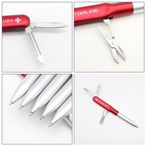 2024 New <b>Multi</b> Function <b>Pen</b> Logo Printed <b>Multi</b> Function Knife Tool <b>Pens</b> for Kids - Product Image 4
