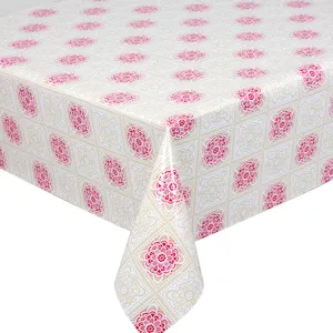 Yiwu factory nappe flannel backing plastic table cloth