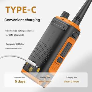 Wholesale for UV-17 5W 2500-3000mAh Dual Band Ham Two Way Radio Handheld Walkie-Talkie 1.77" Color Screen <b>LED</b> Flashlight 5km - Product Image 2