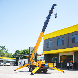 Nhà Sản Xuất Bán Hàng Trực Tiếp Mini Xách Tay Thủy Lực Spider <span class=keywords><strong>Crane</strong></span> 8.7 Tấn Di Động Spider <span class=keywords><strong>Crane</strong></span> <span class=keywords><strong>Crawler</strong></span> <span class=keywords><strong>Crane</strong></span> Để Bán - Product Image 1