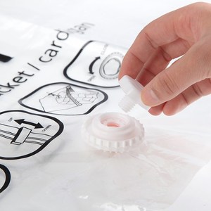 Vacuum <b>Storage</b> <b>Bags</b> Rectangle 20-35L Compression Hook Type For Clothing Bedroom <b>Storage</b> - Product Image 4