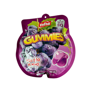 Vithaico Peony Grape <b>Gummy</b> <b>Candy</b> 150g Soft Fruit <b>Candy</b> with Rich Juicy Center and Chewy Texture Treat - Product Image 5