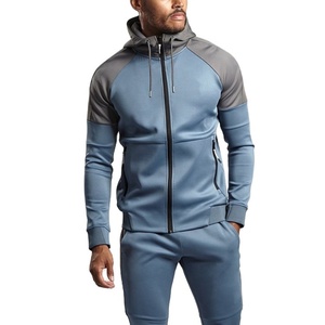 Conjuntos Deportivos Casuales de Primavera/Otoño con Logotipo Personalizado, Conjuntos Deportivos con Cremallera para Hombre, Conjuntos de Punto para Hombre - Product Image 3