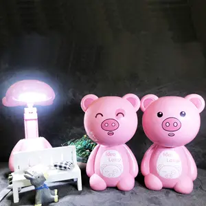 Promotion Geschenk Aufladen Schreibtisch Led Lampe Kreative Cartoon niedlich Falt studie Lese tisch Augenschutz Tisch lampe