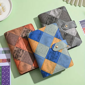 <b>Binder</b> Notebook Customizable Printing High Quality <b>A5</b> PU Leather Loose-Leaf <b>6</b> <b>Rings</b> <b>Binder</b> Hardcover Notebook - Product Image 4