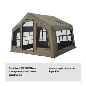 Vente en gros Tente à air légère anti-moustiques et respirant librement pour le camping en plein air Tentes vertes pour la <span class=keywords><strong>maison</strong></span> - Product Image 2