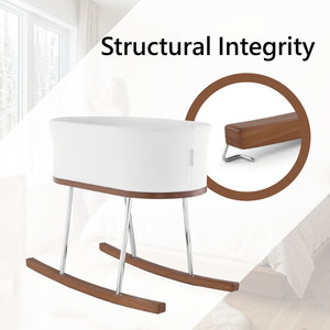 Nueva Cuna de Madera Transpirable para Bebé, Cuna de Madera Multifuncional Portátil - Product Image 3