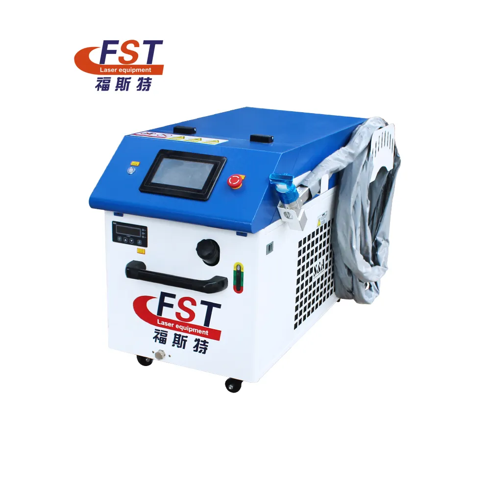 The Most Cost-effective handheld Laser Cleaning Machine automatic fiber laser cleaning machine for aluminum silver