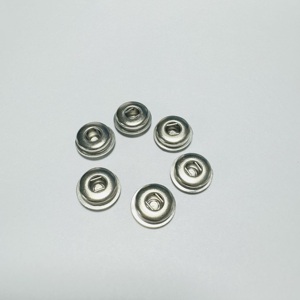 2.5/3.5/4.0mm 黄铜镀镍母头心电图按扣式按钮，带端子和易焊接线，医用电极 1P - Product Image 2