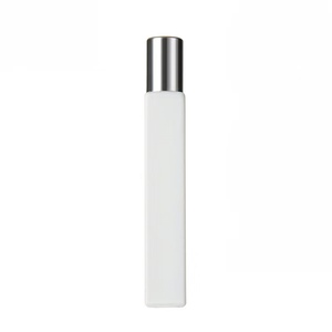 <b>10ml</b> Cylinder Golden Cover Perfume Empty Glass <b>Bottle</b> Roller Sealed Bamboo Collar Round Essential Oil for - Product Image 3
