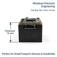 Módulo Escáner de Código de Barras CMOS OEM M3012F, Lector de Códigos QR 1D 2D, Motor de Escaneo para Autopago
