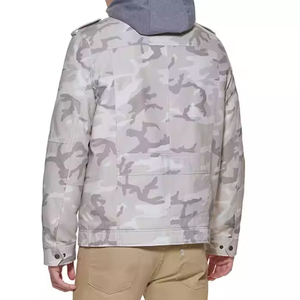 Wholesale Full <b>Zip</b> <b>up</b> <b>Jacket</b> for Men Sherpa Lined Hooded Trucker <b>Jacket</b> Lightweight Comfortable Fashion Outfit Men's Apparel - Product Image 6