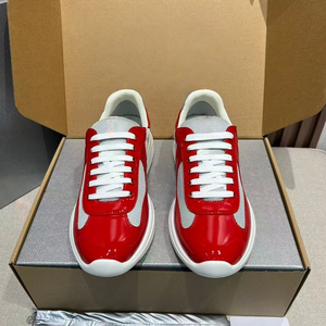 Zapatos Deportivos de Diseño de Lujo Transpirables para Todas las Estaciones, Precio de Fábrica al por Mayor, Zapatos de Malla de Moda con Cuero Patentado - Product Image 4