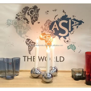 Candelabro de Alta Calidad con Acabado Dorado para Bodas, Decoración del Hogar y Mesa Navideña - Product Image 2