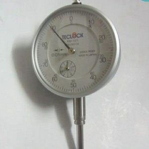 Indicateur de cadran Teclock Km 05150 100 mm, jauge d'épaisseur en acier inoxydable haute précision - Product Image 1