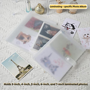 <strong>Polaroid</strong> Transparent PP <strong>Photo</strong> Card Postcard <strong>Album</strong> 3 Inch 4 Inch 5 Inch 6 Inch 7 Inch Large Capacity Insert Type - Product Image 2