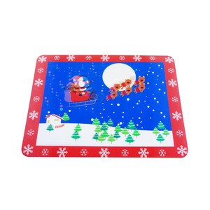 Napperon écologique de table de Noël en plastique PP recyclable pour une table de fête - Product Image 2