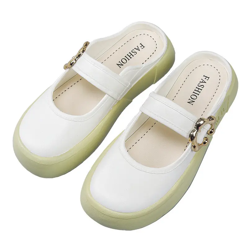 2024 Summer Casual Women's Slippers Pvc Head Ladies Sandals Slippers Beach Shoes